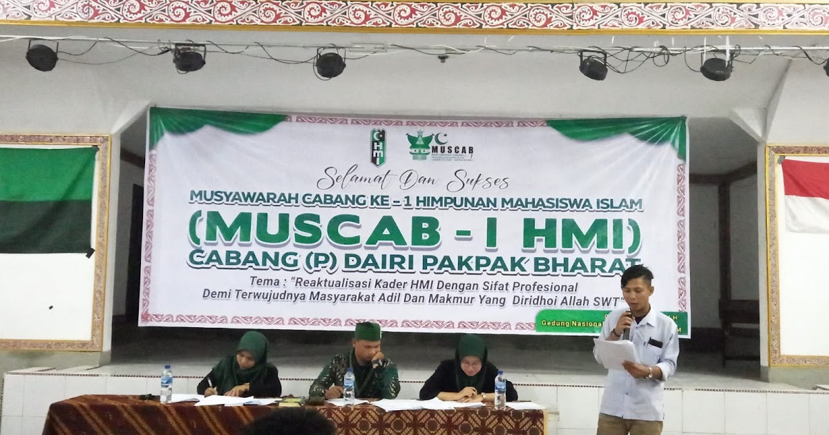 HMI pemkot pidie Gelar Musyawarah Cabang
